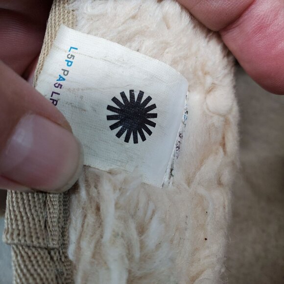 Ugg Shoes Womens Size 8 Tan Suede Ultra Mini Platform Shearling Boots *Read* - Picture 12 of 13